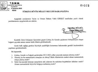 TARIM BAKANINDAN BALIK ÖLÜMLERİNE CEVAP YOK!!! (23.10.2022)